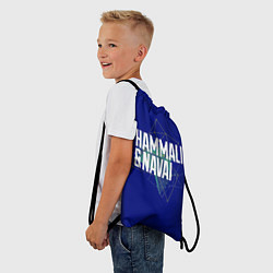 Рюкзак-мешок HammAli & Navai: Geometry, цвет: 3D-принт — фото 2
