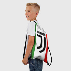 Рюкзак-мешок Ronaldo Juve Italy, цвет: 3D-принт — фото 2