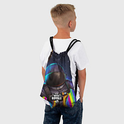 Рюкзак-мешок Fortnite: Space Rainbow, цвет: 3D-принт — фото 2
