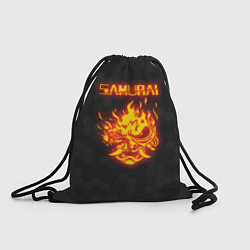 Рюкзак-мешок Cyberpunk 2077: SAMURAI, цвет: 3D-принт