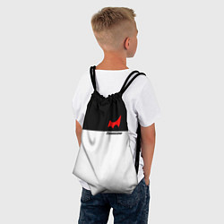 Рюкзак-мешок MONOKUMA SCHOOL ФОРМА, цвет: 3D-принт — фото 2