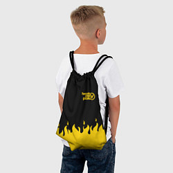 Рюкзак-мешок 21 Pilots: Yellow Fire, цвет: 3D-принт — фото 2