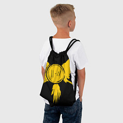 Рюкзак-мешок 21 Pilots: Yellow Bird, цвет: 3D-принт — фото 2
