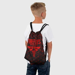 Рюкзак-мешок Fireflies: Red Logo, цвет: 3D-принт — фото 2
