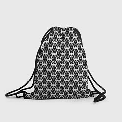 Рюкзак-мешок TES: White Pattern, цвет: 3D-принт