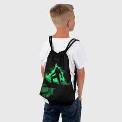 Рюкзак-мешок Хищник в лесу, цвет: 3D-принт — фото 2