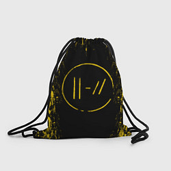 Рюкзак-мешок 21 Pilots: Yellow & Black, цвет: 3D-принт