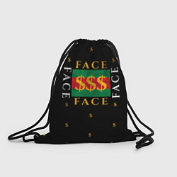 Рюкзак-мешок FACE GG Style, цвет: 3D-принт