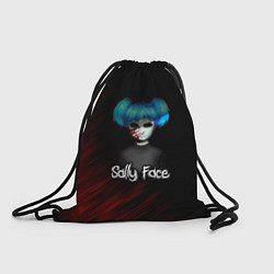Рюкзак-мешок Sally Face окровавленное лицо, цвет: 3D-принт
