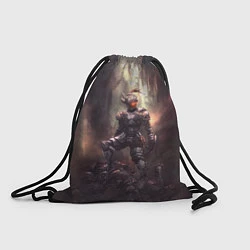 Рюкзак-мешок Goblin Slayer darkness knight, цвет: 3D-принт
