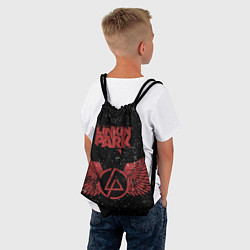 Рюкзак-мешок Linkin Park: Red Airs, цвет: 3D-принт — фото 2