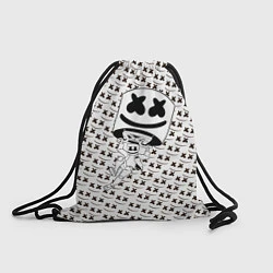 Рюкзак-мешок Marshmello King, цвет: 3D-принт
