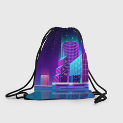Рюкзак-мешок Neon Nights, цвет: 3D-принт