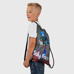 Рюкзак-мешок Sally Face: Rock Star, цвет: 3D-принт — фото 2