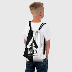 Рюкзак-мешок Apex Legends: Black & White, цвет: 3D-принт — фото 2