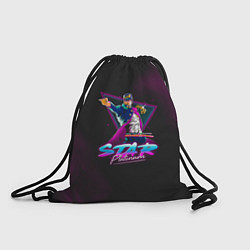 Рюкзак-мешок JoJo: Star Platinum, цвет: 3D-принт