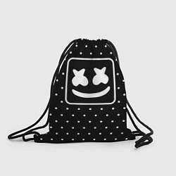 Рюкзак-мешок Marshmelo Black, цвет: 3D-принт