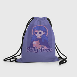 Рюкзак-мешок Sally Face: Violet Halo, цвет: 3D-принт