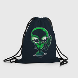 Рюкзак-мешок Кислотный пришелец, цвет: 3D-принт