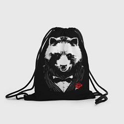 Рюкзак-мешок Медведь крестный отец, цвет: 3D-принт