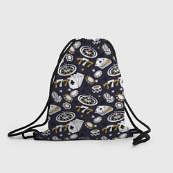 Рюкзак-мешок Казино 777, цвет: 3D-принт