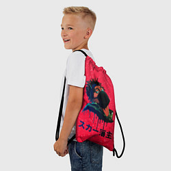 Рюкзак-мешок SCARLXRD Rap, цвет: 3D-принт — фото 2