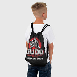 Рюкзак-мешок Judo: Human Body, цвет: 3D-принт — фото 2