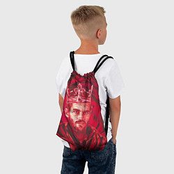 Рюкзак-мешок Король Ютуб, цвет: 3D-принт — фото 2