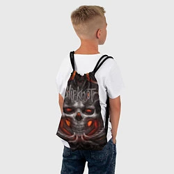 Рюкзак-мешок Slipknot: Hell Skull, цвет: 3D-принт — фото 2