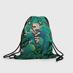 Рюкзак-мешок Forest Godzilla, цвет: 3D-принт