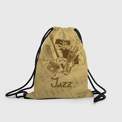 Мешок для обуви Jazz - musical instruments