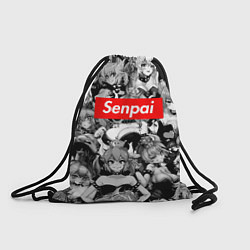 Рюкзак-мешок Senpai Bouzette, цвет: 3D-принт