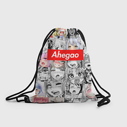 Рюкзак-мешок Ahegao, цвет: 3D-принт