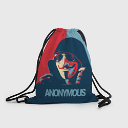 Мешок для обуви Anonymous поп арт мем
