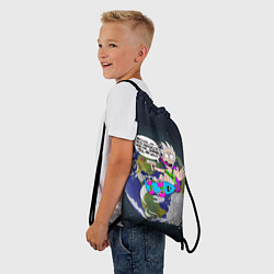 Рюкзак-мешок Мелкий Рик, цвет: 3D-принт — фото 2