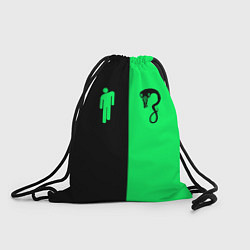Рюкзак-мешок BILLIE EILISH: Blohsh & Ghoul, цвет: 3D-принт