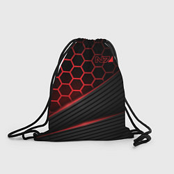 Рюкзак-мешок Mass Effect N7, цвет: 3D-принт