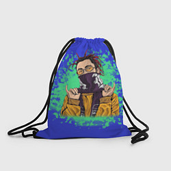 Рюкзак-мешок GONE Fludd 3D, цвет: 3D-принт