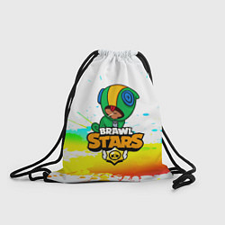 Рюкзак-мешок BRAWL STARS LEON, цвет: 3D-принт