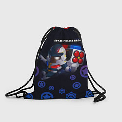 Рюкзак-мешок Space police brock, цвет: 3D-принт