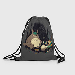 Рюкзак-мешок Totoro, цвет: 3D-принт