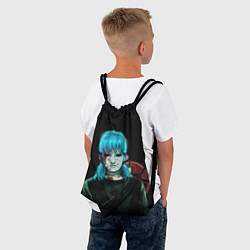 Рюкзак-мешок Sally face, цвет: 3D-принт — фото 2