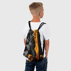 Рюкзак-мешок Black Gold, цвет: 3D-принт — фото 2