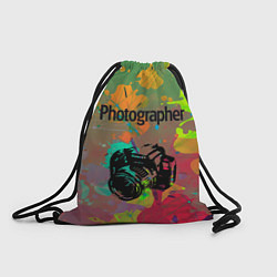 Рюкзак-мешок Фотограф, цвет: 3D-принт