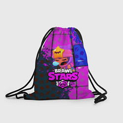 Рюкзак-мешок BRAWL STARS СЭНДИ, цвет: 3D-принт