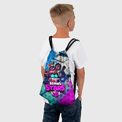 Рюкзак-мешок BRAWL STARS 8 BIT, цвет: 3D-принт — фото 2