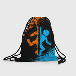 Рюкзак-мешок PORTAL, цвет: 3D-принт