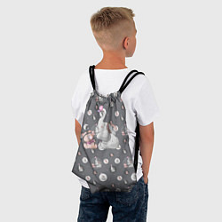 Рюкзак-мешок Слоник, цвет: 3D-принт — фото 2