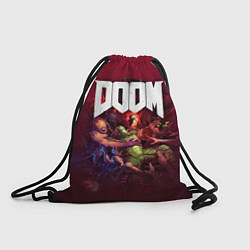 Рюкзак-мешок Doom, цвет: 3D-принт