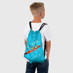Рюкзак-мешок Rowers, цвет: 3D-принт — фото 2